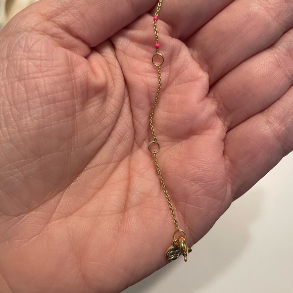 Gorjana Capri Necklace (Pink Enamel) - Picture 7 of 7